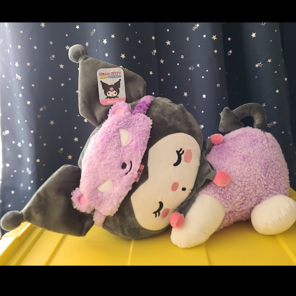 Hello Kitty & Friends Kuromi 18-inch Sleeping Plush